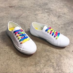 superga rainbow sole